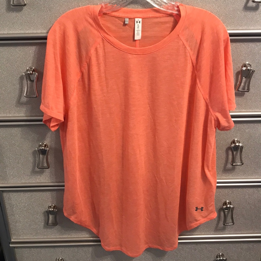 Under Armor Peach Tunic Tee